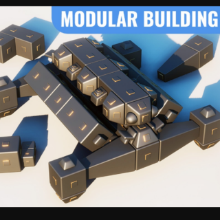 Modular Building System (5.1+) for Unreal Engine