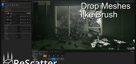 ReScatter v1.1 (5.7) for Unreal Engine