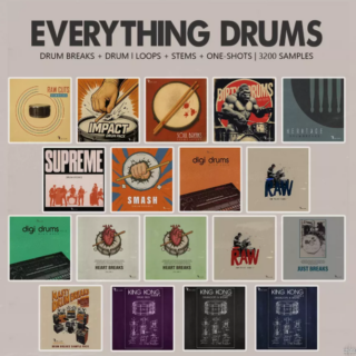 Retro Loops Everything Drums (One-Shots and Drum Breaks)