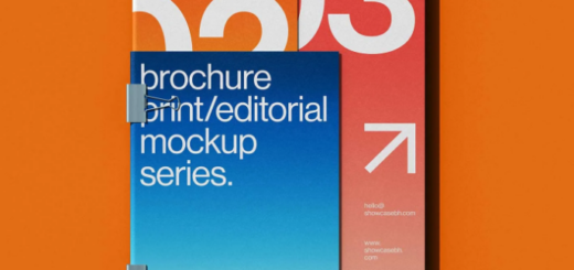 Showcase Mockup Studio – BE0 Brochure Mockup Bundle