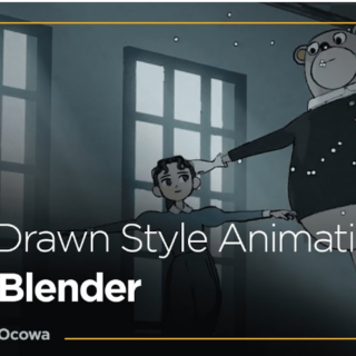 Coloso – Hand-Drawn Style Character Animation with Blender