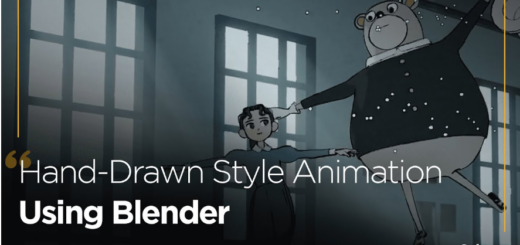 Coloso – Hand-Drawn Style Character Animation with Blender