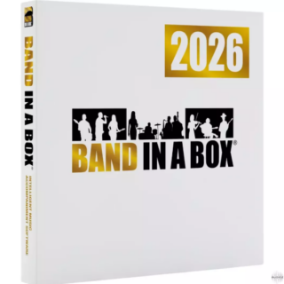 PG Music Band-in-a-Box 2026 build 1220 with RealBand PlusPAK